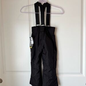 Essentials Black Kids Overalls